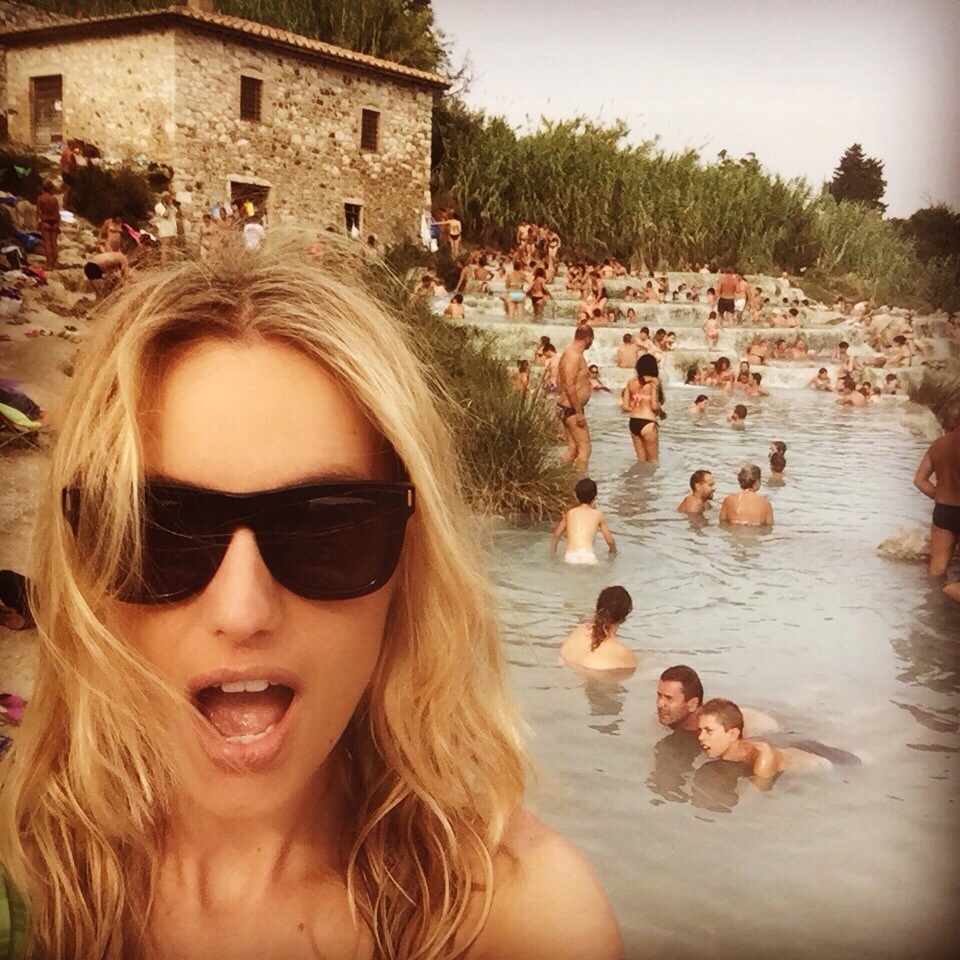 They told me Italians in August do NOT go to Thermal Springs. Shocked in Saturnia.